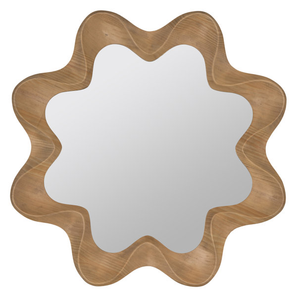 Emerson Natural Wall Mirror Joss & Main